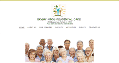 Desktop Screenshot of brightmindsresidentialcare.com